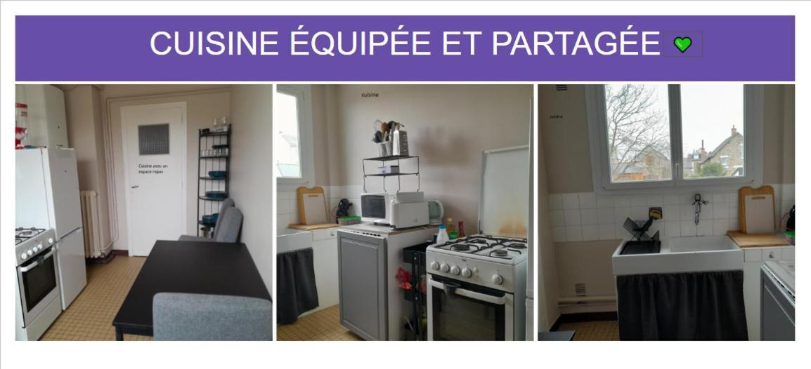 Spacieuse-tv-metro Clemenceau-dans En Colocation Habitación en casa particular Rennes